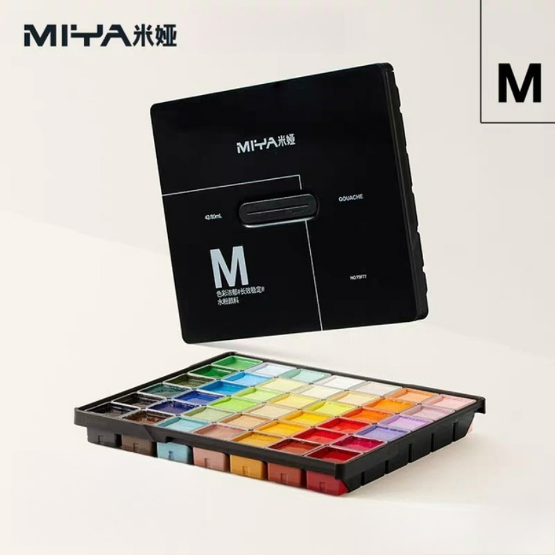 Gouache Paint Set - MIYA-Juego de gelatina de pintura Gouache