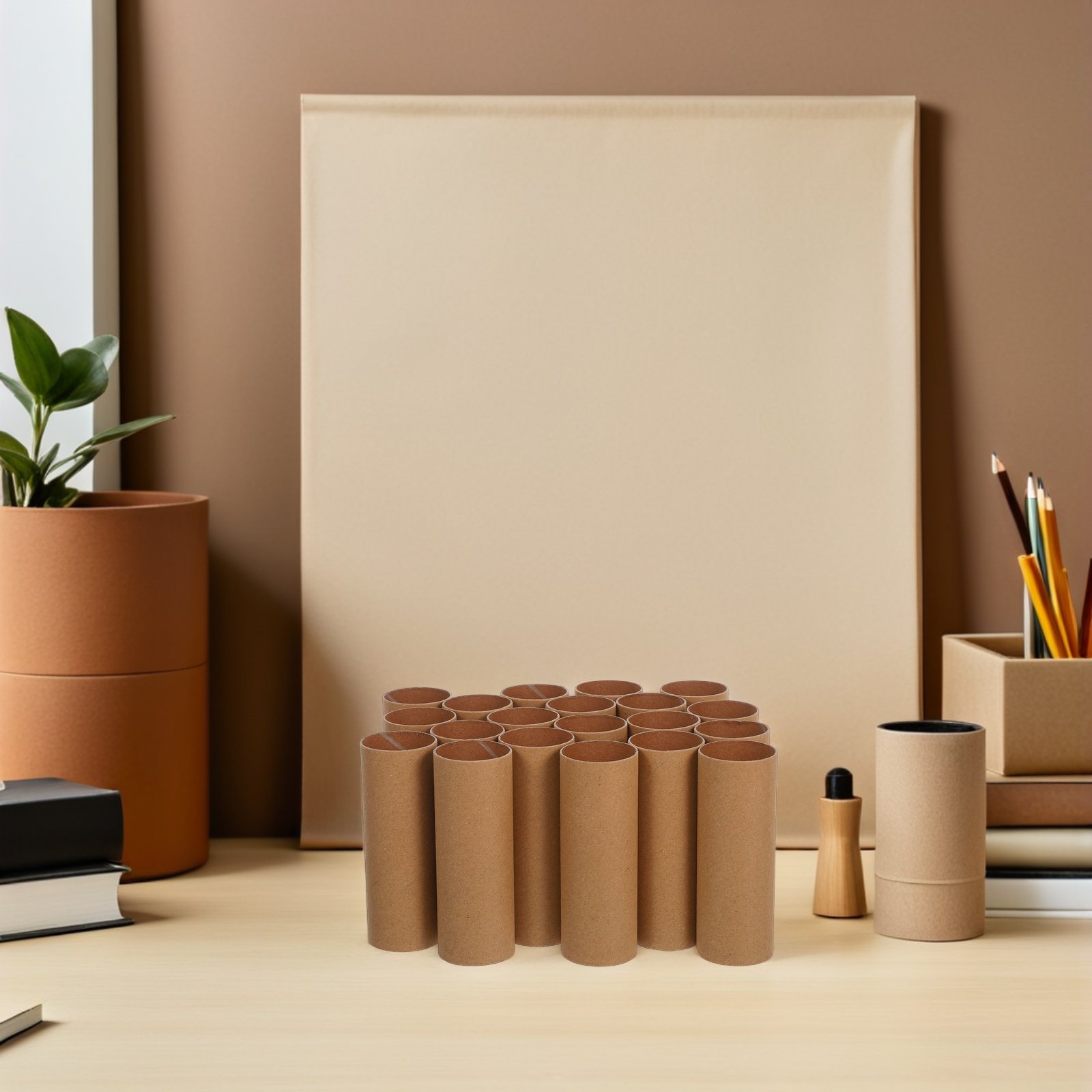 Art Craft Cardboard - 30 tubos de cartón para manualidades,