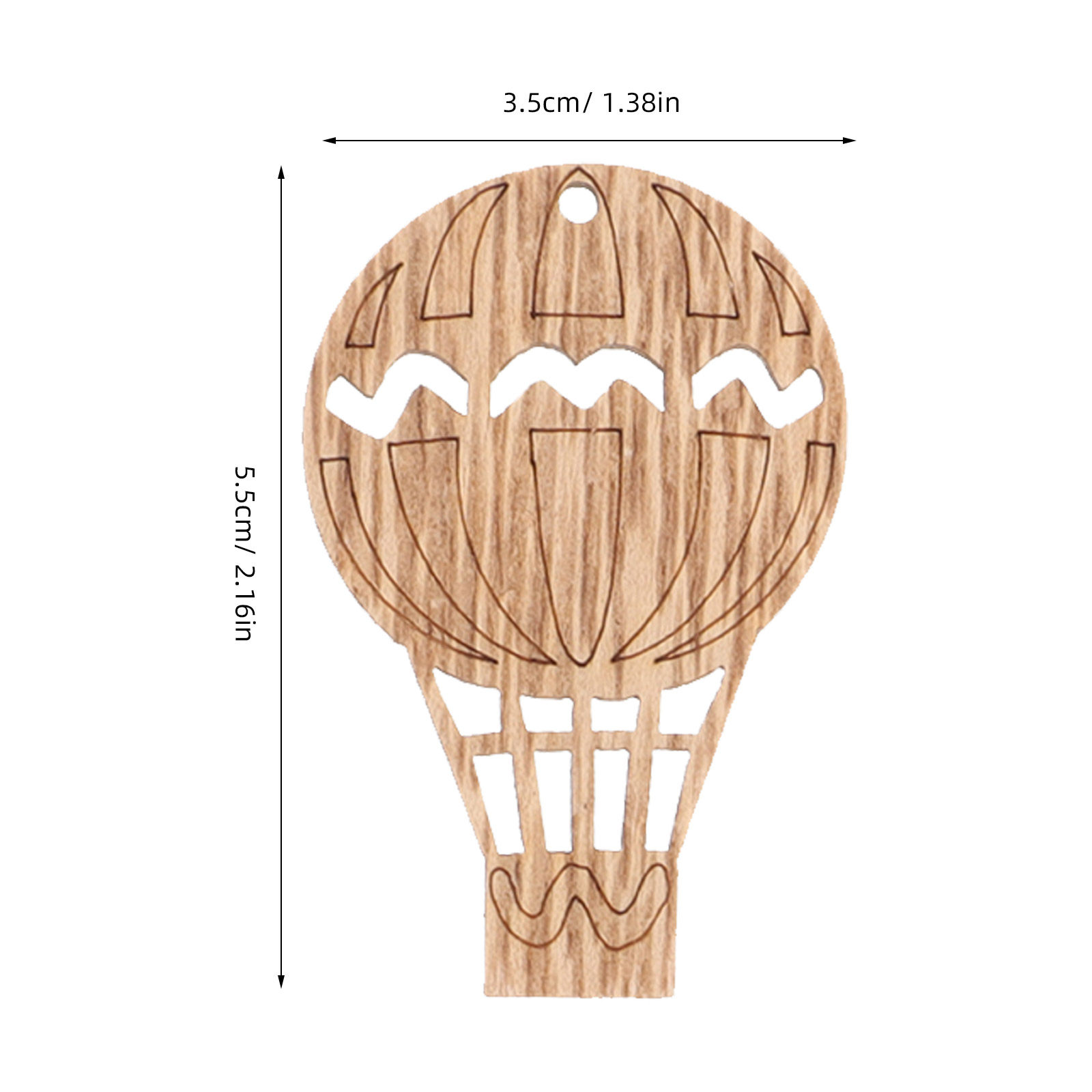 10 piezas de madera con forma  - Art And Craft For Nursery reseña y precio