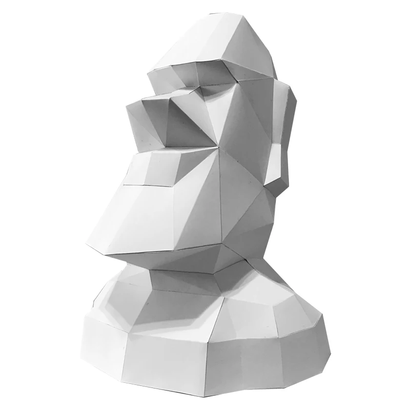 Decoración Moai de Isla de Pas - Art Craft Cardboard reseña y precio