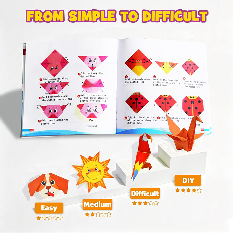 Kits de Papel para Origami, Li - Art Craft With Paper reseña y precio